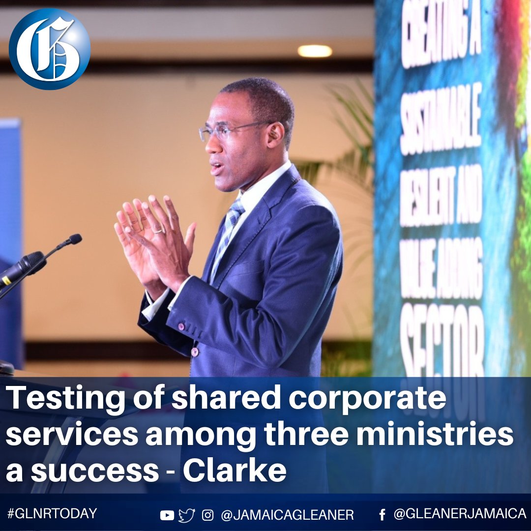 The Ministry of Finance and the Public Service says the pilot sharing of corporate services in areas such as procurement and finance among three ministries has been producing positive results. Read more: jamaica-gleaner.com/article/news/2… #GLNRToday