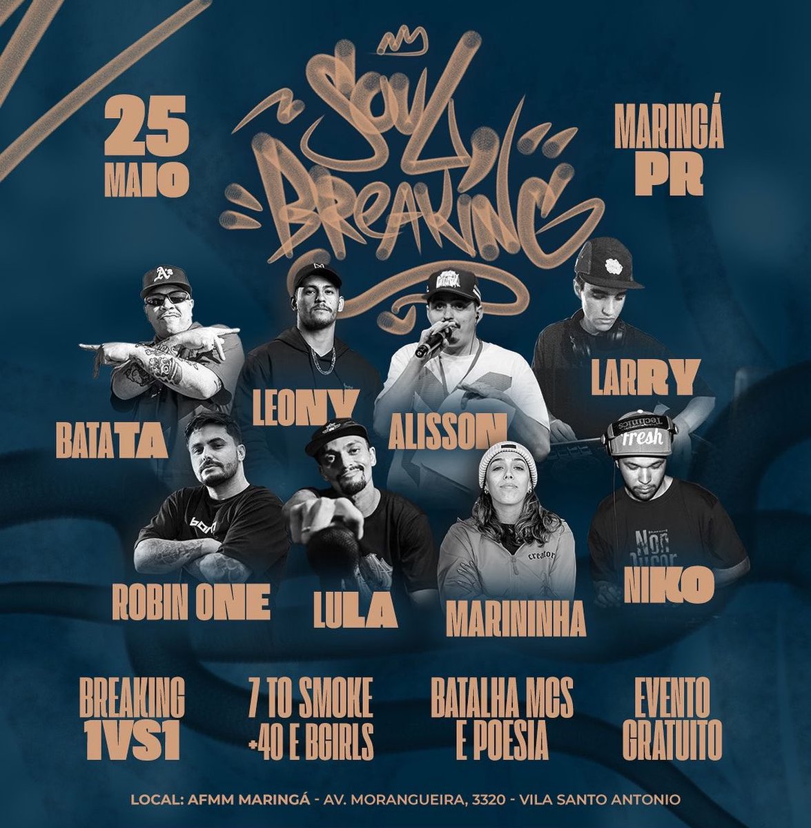 nounsbreakers's tweet photo. Hip hop don’t stop 🎤🔥

Competing this weekend:

@bboy_irven at Soul Breaking in Paraná 🇧🇷

@mizukigreen64 at Massive Monkeys in Seattle 🇺🇸

Send all the good vibes to our incredible athletes 💪🏽 https://t.co/mL0Ac8fXdy