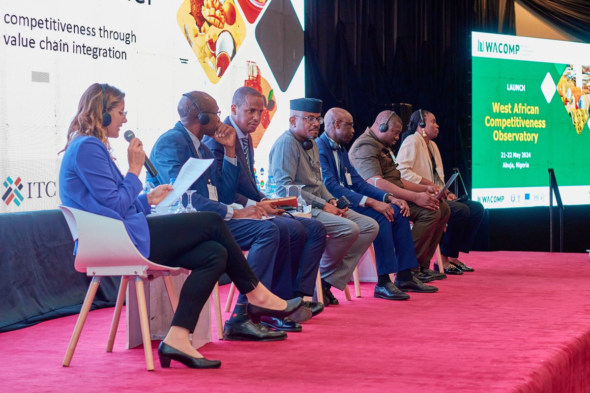 On 21 May 2024, the ECOWAS Commission and ITC with the support of the EU, launched the West African Competitiveness Observatory, a platform that allows West African policymakers to monitor and analyse trade competitiveness, and enables companies to identify business opportunities