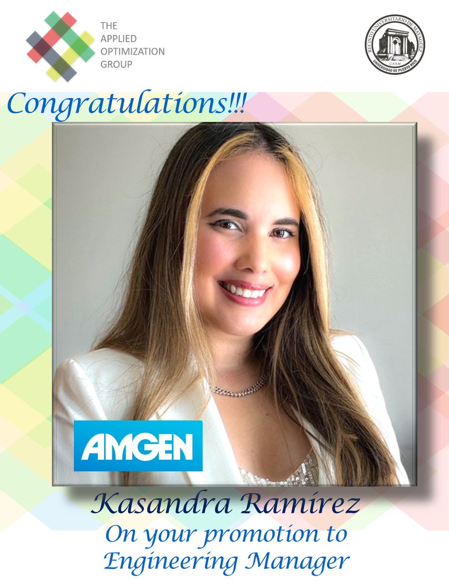 All the best, Kissie!!! 

#aogachievers #UPR #industrial_eng #Amgen