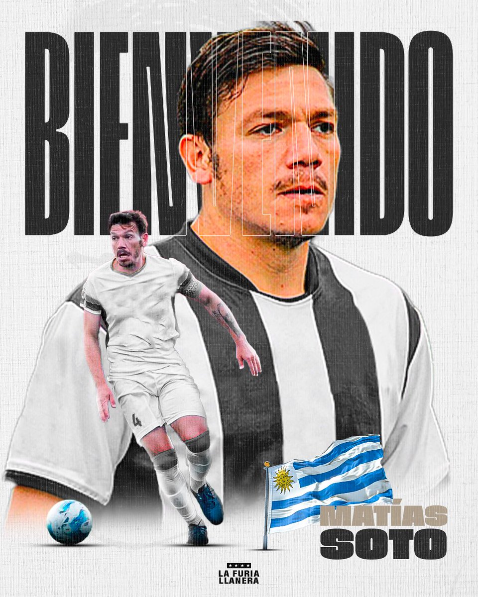 ZamoraFutbolC's tweet photo. Jerarquía desde la tierra de los primeros campeones mundiales. 🏁🔥

La garra charrúa vuelve a la defensa del 𝒃𝒍𝒂𝒏𝒒𝒖𝒊𝒏𝒆𝒈𝒓𝒐. ✖️🥅

¡Bienvenido a 𝐋𝐚 𝐅𝐮𝐫𝐢𝐚 𝐋𝐥𝐚𝐧𝐞𝐫𝐚, Matías Soto de Freitas! 🤝🏼 https://t.co/28oV2KoFCg