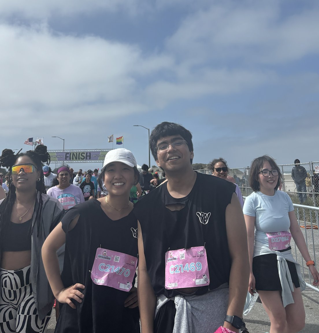 training models on weekdays and for bay to breakers on weekends! 🏃‍♂️