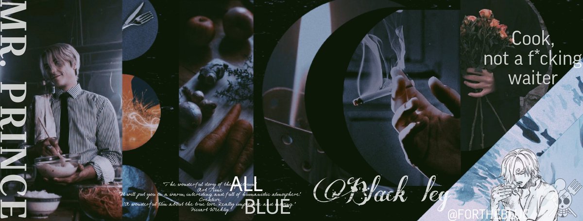 «Messing with a 𝗰𝗼𝗼𝗸 of the 𝘀𝗲𝗮 is a good way to kill yourself... 𝗥𝗲𝗺𝗲𝗺𝗯𝗲𝗿 𝘁𝗵𝗮𝘁 𝘄𝗲𝗹𝗹. 

: ･ﾟ𓇼

    ▬▬ 𝗦𝘁𝗿𝗮𝘄𝗵𝗮𝘁'𝘀 𝗰𝗼𝗼𝗸
            ▬▬  𝗕𝗮𝗿𝗮𝘁𝗶𝗲 › 𝗠𝗲𝗿𝗿𝘆 › 𝗦𝘂𝗻𝗻𝘆

░ ✵ ‣ Do you know about All Blue?

  ❥  + ＲＴ?