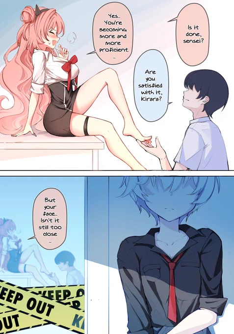 Behind the scene - Kirara
#ブルアカ 