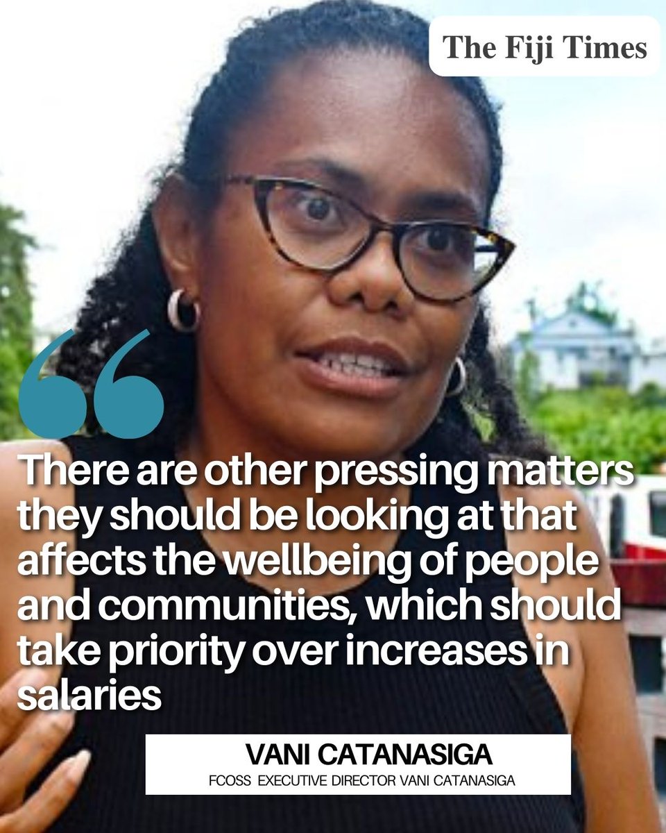 Agree with <a href="/VaniCatanasiga/">Vani Catanasiga</a>, whichever way one looks at this, there is no reasonable justification in light of stagnant wages for civil servants, deteriorating medical facilities n schools, power n water cuts and a range of social issues. Its time for principled stand please MPs.