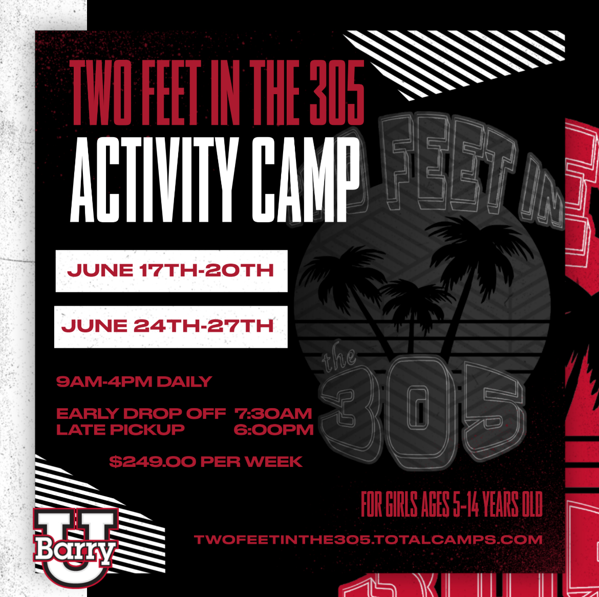 Two Feet In the 305 (@twofeetinthe305) on Twitter photo The best activity camp you could ask !! from 7:30 AM to 6PM we will keep your girls entertained 🥳 #activitycamp #miamibeach #kids #vacation #wbb #kidscamps The best activity camp you could ask !! from 7:30 AM to 6PM we will keep your girls entertained 🥳 #activitycamp #miamibeach #kids #vacation #wbb #kidscamps