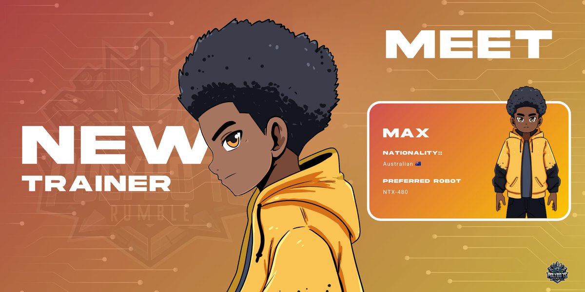 polybotsworld's tweet photo. Meet Max, the fearless trainer from Australia ๐ฆ๐บ in Polybots Rumble! Max's top choice is the formidable Polybot NTX-480.
Stay tuned to discover the power of NTX-480 in our next post! ๐ค๐ฅ
#PolybotsRumble https://t.co/RkT0vaSXJT