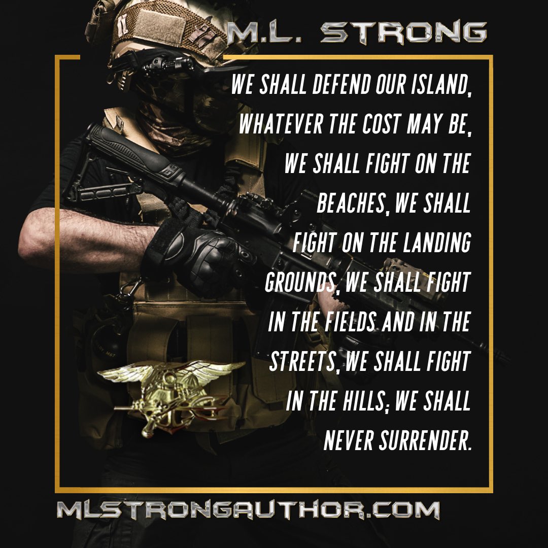 #QuoteoftheDay 🔱🐸 

MLStrongAuthor.com
#lltb #navyseal #theteams #frogmanauthor #mlstrong #martinlstrong #veteranauthor #teamsandshit #frogmen #UDT #sealteams #nsw #twoisone #sealtraining #trident #ethos #sealfiction #sealbooks #navyseals #hooyah #SEALsquadron