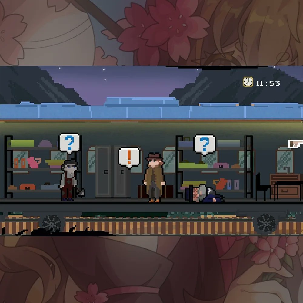 Asociación Koffi Games (@koffigames) on Twitter photo Aventura gráfica protagonizada por un intrépido detective que debe resolver el misterioso asesinato antes de que el tren llegue a la estación. Resuelve puzles, interroga pasajeros y obtén pistas.
.
Prueba este juego (y más) del 24 al 26 de Mayo en EXPOCoruña. <a href="/_ExpOtaku/">Gira ExpOtaku 2025</a> Aventura gráfica protagonizada por un intrépido detective que debe resolver el misterioso asesinato antes de que el tren llegue a la estación. Resuelve puzles, interroga pasajeros y obtén pistas.
.
Prueba este juego (y más) del 24 al 26 de Mayo en EXPOCoruña. <a href="/_ExpOtaku/">Gira ExpOtaku 2025</a>