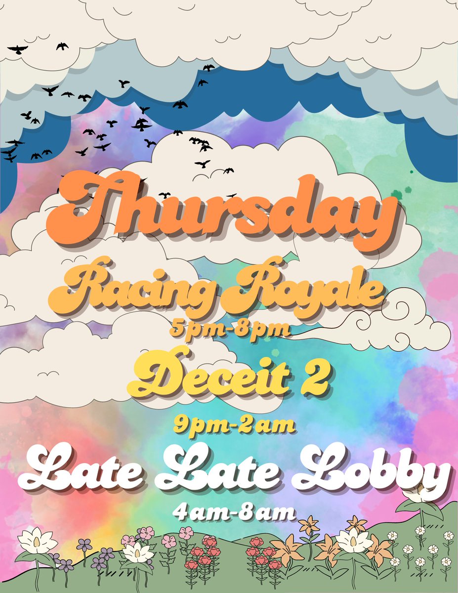 Day 3 Starts in less than 1 HOUR!!! Community Racing Royale at 5pm. Deceit 2 at 9pm and some LATE LATE gaming with some friends across the pond and late night owls. $25 Steam Gift Card Giveaway as well. See you all sooon!! <3