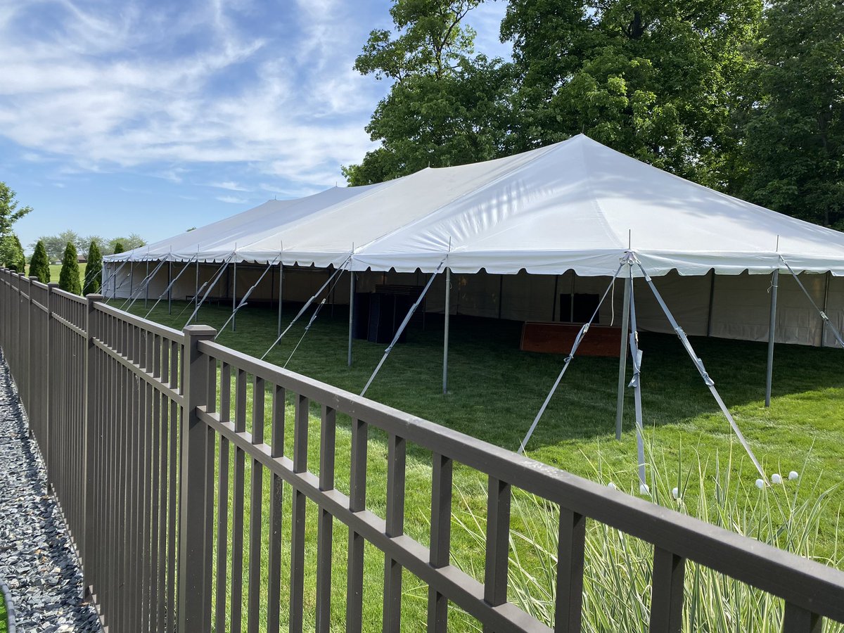 Graduation setups today!  Trucks are loaded for tomorrow!  Congrats to all the 2024 Graduates!  👏🏻👏🏻