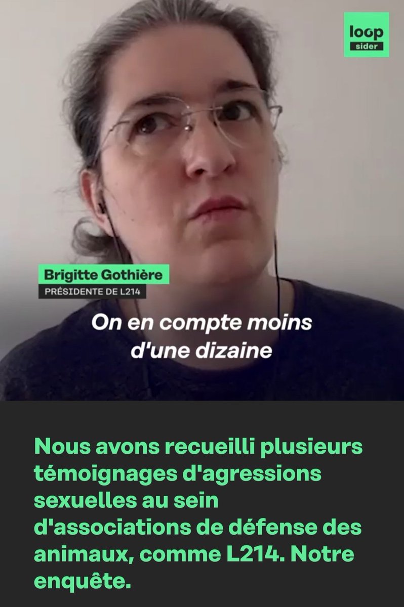 #metooAnimaliste
<a href="/bernstephane/">Stéphane Bern</a> vous soutenez donc une organisation qui reconnait que ses membres ont agressé des femmes ?
Auriez-vous perdu le sens de l'éthique ?
loopsider.com/fr/video/nous-…