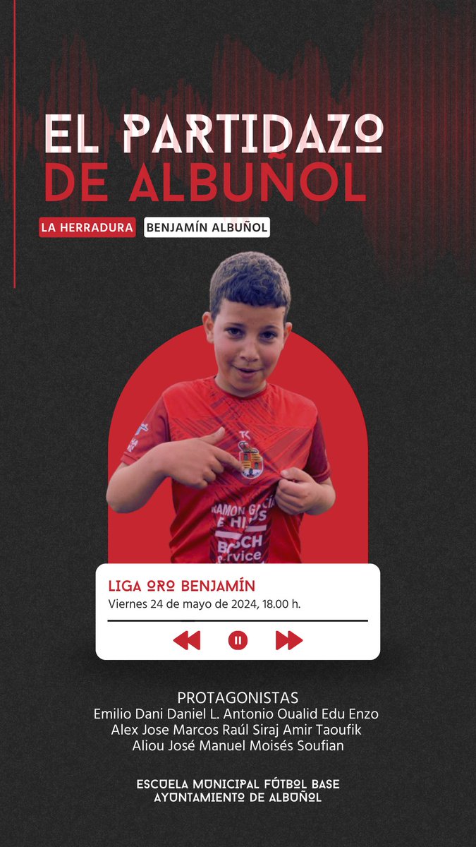 AlbunolEmf's tweet photo. #Partidazo de viernes! 
Nuestro equipo Benjamín visita la casa del #Campeón 🏆 #LaHerradura https://t.co/ySSUAX8b9S