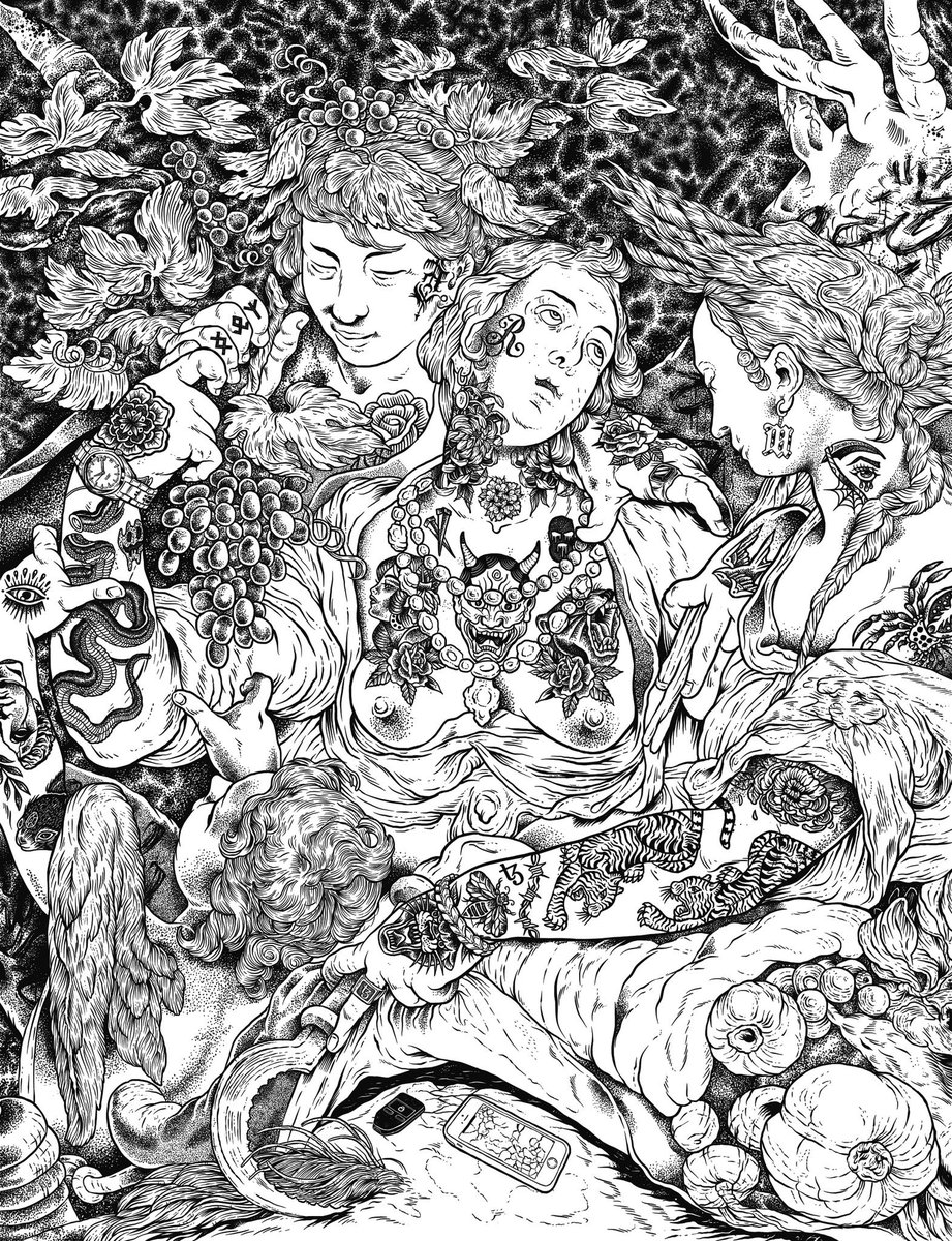 GN with an Ink Work 🖤