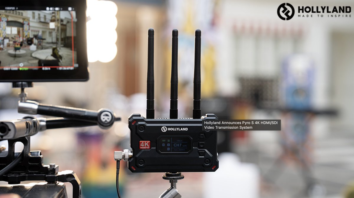 . @Hollyland-Tech is expanding its newly released Pyro H wireless video transmission system with an SDI-friendly variant, the Pyro S ⤵️ bhpho.to/3WUQ6ns