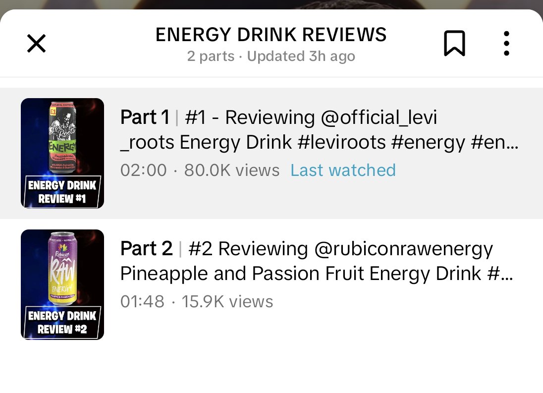 Video #2 of 50 - Reviewing Energy Drinks! The support is great in this Journey! Don't forget to follow EK1Gaming on TikTok and have your say in what drink we review next! <a href="/RubiconRAW/">Rubicon RAW Energy</a>