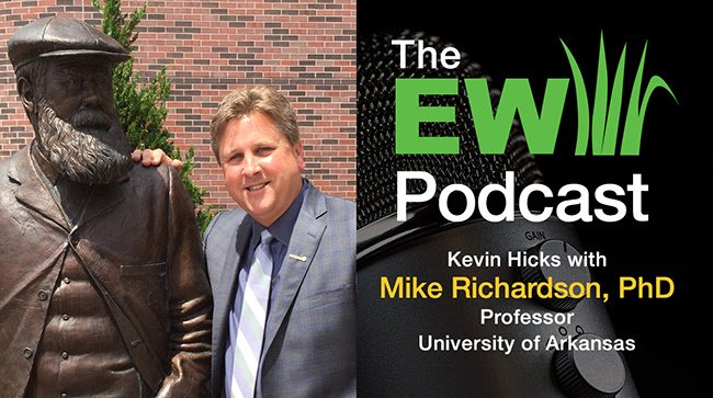 New podcast: The student pipeline, leaving a legacy, and research with practical value | EW Podcast with Mike Richardson: As Professor of the Dept of Horticulture at the University of Arkansas since 1998, Dr. Mike Richardson’s contributions to the… dlvr.it/T7Jl4M