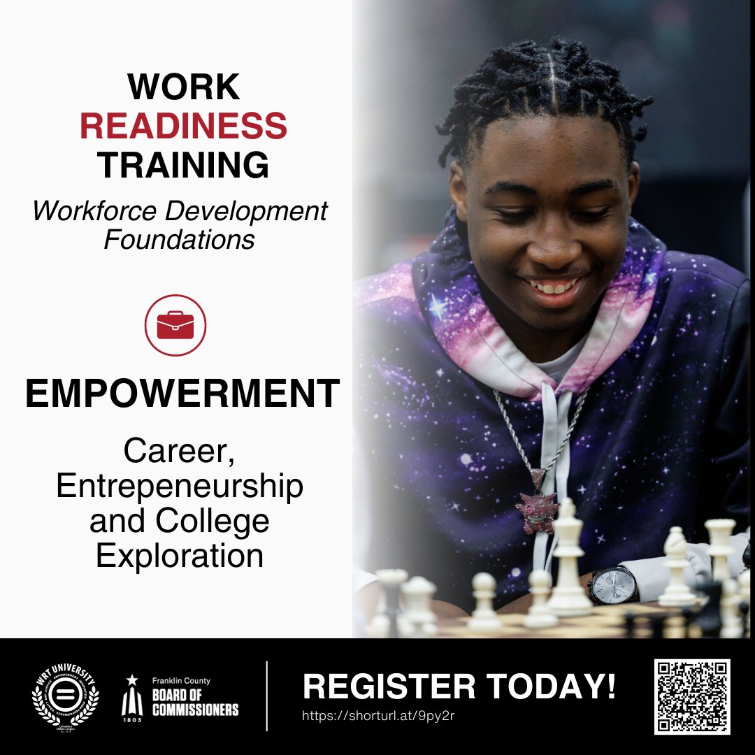 CULempowering's tweet image. The Columbus Urban League Work Readiness Training Summer Program now is accepting applications for participants ages 14-19! Earn money, get credentials, and learn skills necessary for a changing economy. Submit the Interest Form today: cul.org/initiatives/wo… #WorkReadiness