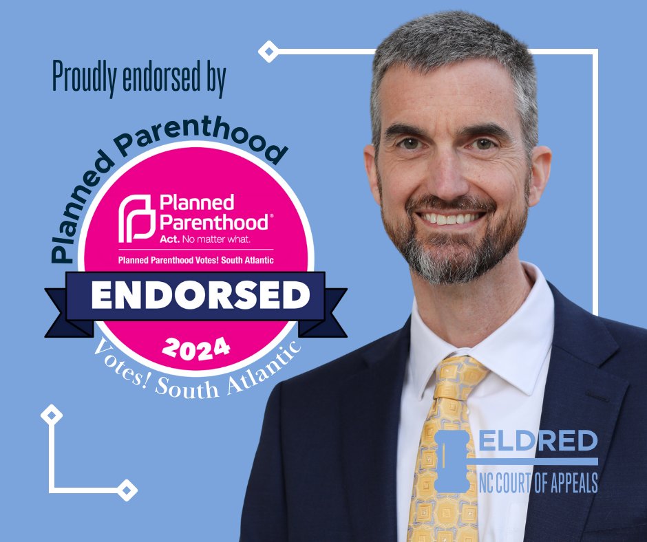 eldredforjudge's tweet photo. As a father to a daughter, this endorsement means the world to me. I went into law to protect people's rights, and the assault on reproductive rights led me to run for office. I am grateful to have the support of @PPVSAT in this race! https://t.co/0jiFylh9wp