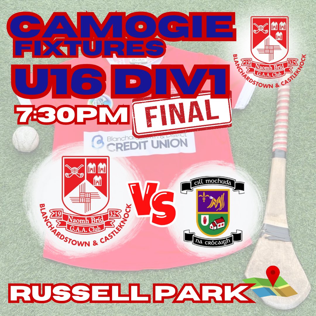 StBrigidsGAA's tweet photo. All support welcome for our U16 Div1 Camógs at home against Kilmacud Crokes in their league Final … come cheer the girls on #namohbrídabú #ourgameourpassion #camogie https://t.co/kFNerc31Ry