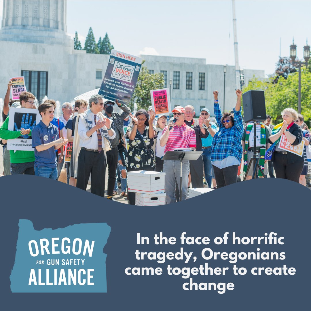 Tomorrow is the two year anniversary of the tragic shooting in Uvalde, Texas. In response to this devastating event, Oregonians across the state came together to gather petition signatures and put Measure 114 on the ballot. We look forward to the day M114 can go into full effect.