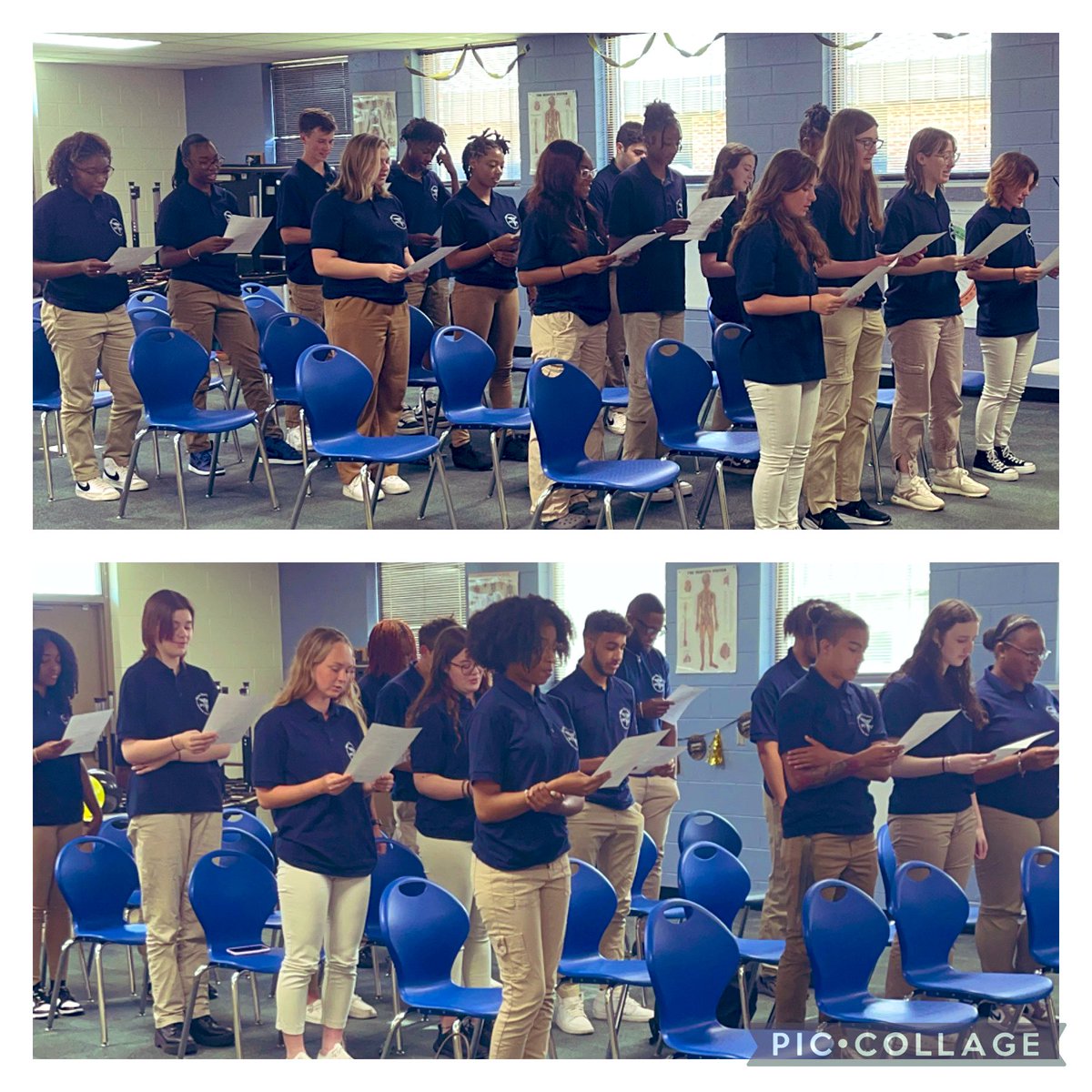 NHREC_CTE_BF's tweet photo. Congratulations to the #PTOT students on #culminating the school year with a beautiful #pinning ceremony! The smiles on their parents' faces are priceless! . ๐โจ #FutureTherapists #GettinItDone #SkillsMatter
#NHRECCTE #LeadBoldly
@NHREC_VA https://t.co/WXnthzUzY4