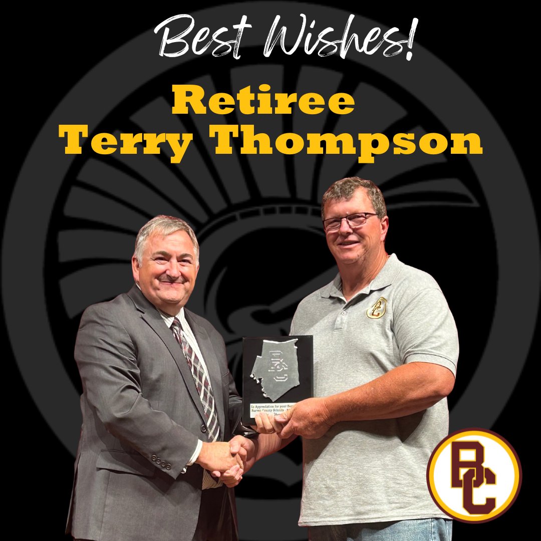 Congratulations, Mr. Thompson! #WeareBC