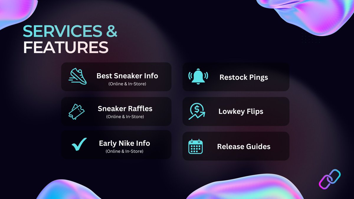 linkdservices's tweet image. Link Services specializes in providing the best sneaker release information to elevate your Cook Group experience and success. Our focus is ensuring your community stays ahead of the game with minimal effort on your part. 🔗See link in bio!
