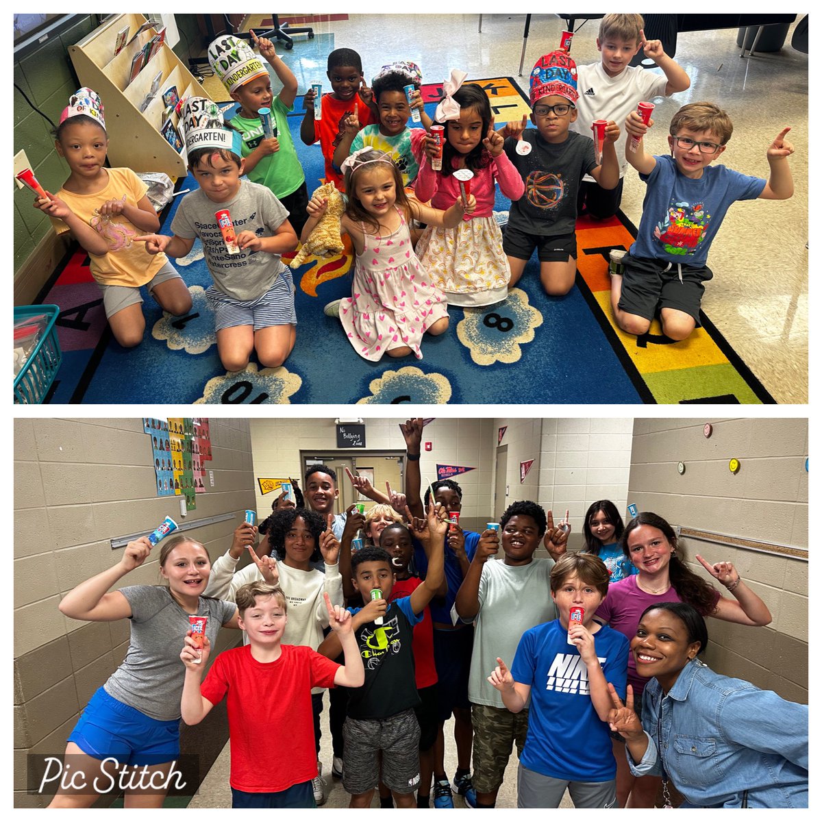 Bscott747's tweet image. Popsicles for everyone this morning to celebrate our students absolutely rocking the End of Year iReady Benchmark! #TopNotch @BlossomwoodES @DrCSuttonJR1 @AnthonyJBuckner @HSVk12