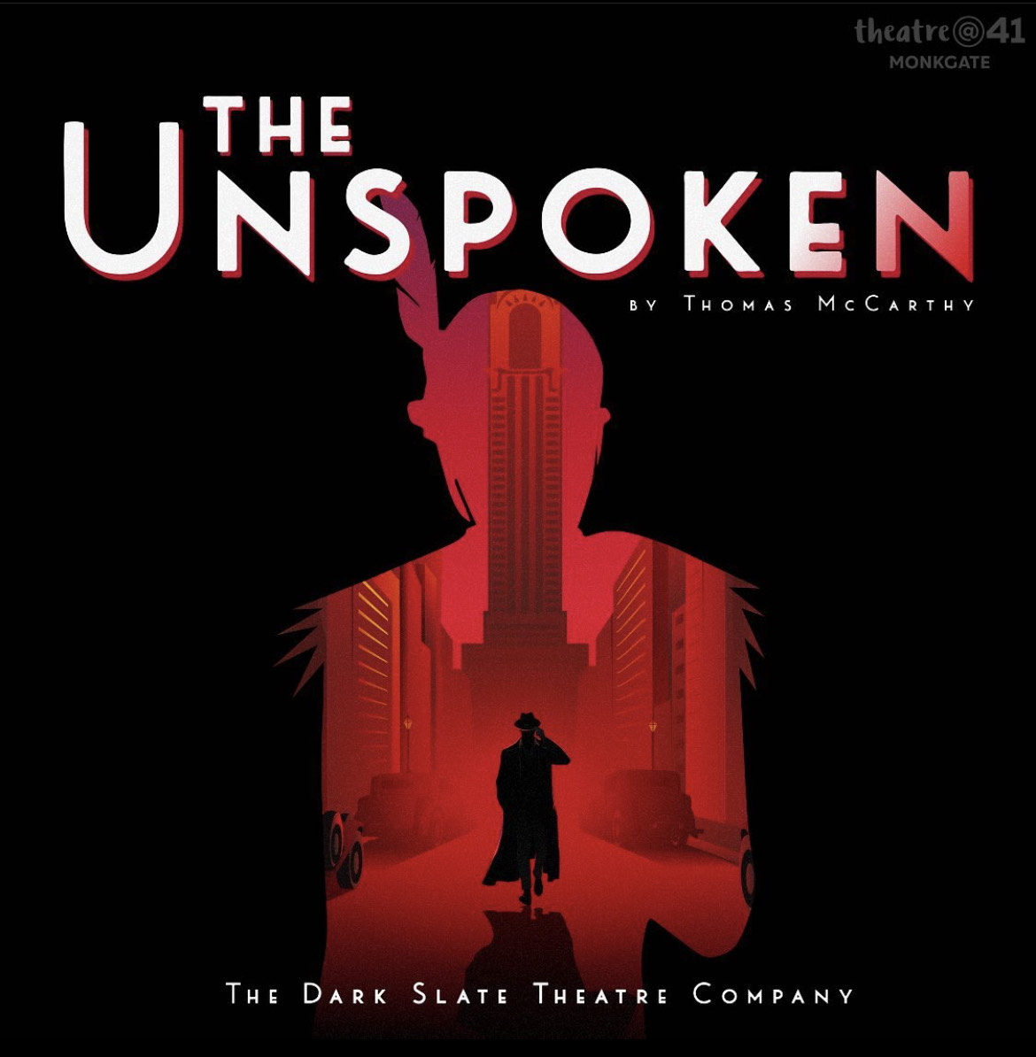 Dark Slate Theatre bring 'The Unspoken' to Theatre@41 from 11th-13th June! After his wife launches a plot to overthrow his former boss, a bartender of a New York speakeasy finds himself in a power struggle that grips the city's criminal underworld. Tickets:tickets.41monkgate.co.uk