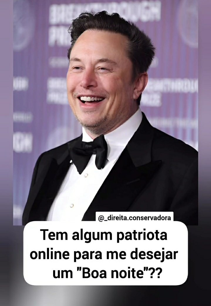 lira9344529's tweet photo. Deixe um "Boa noite" para Elon Musk https://t.co/79uB2EklFE