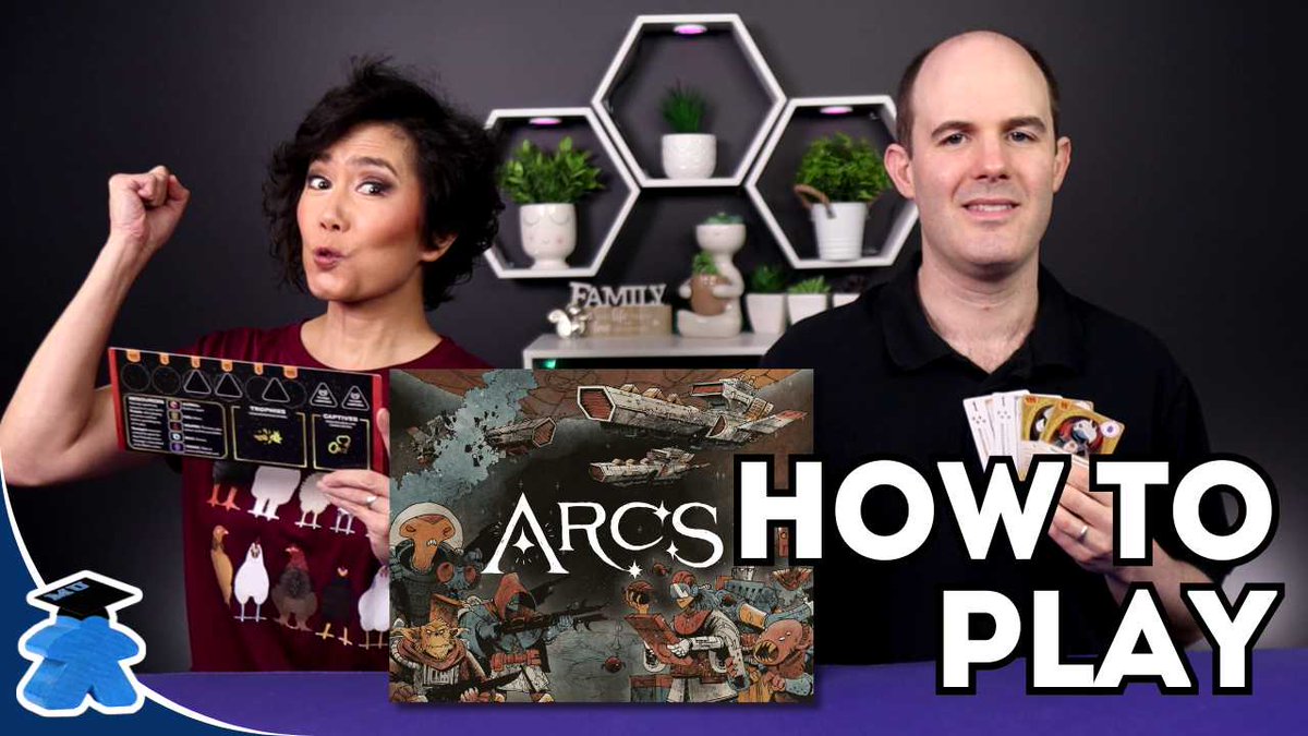 We have tutorial video for #ArcsBoardGame - get ready to battle away with trick taking spin?😍👍 youtu.be/xv_aXuTTil8 @LederGames