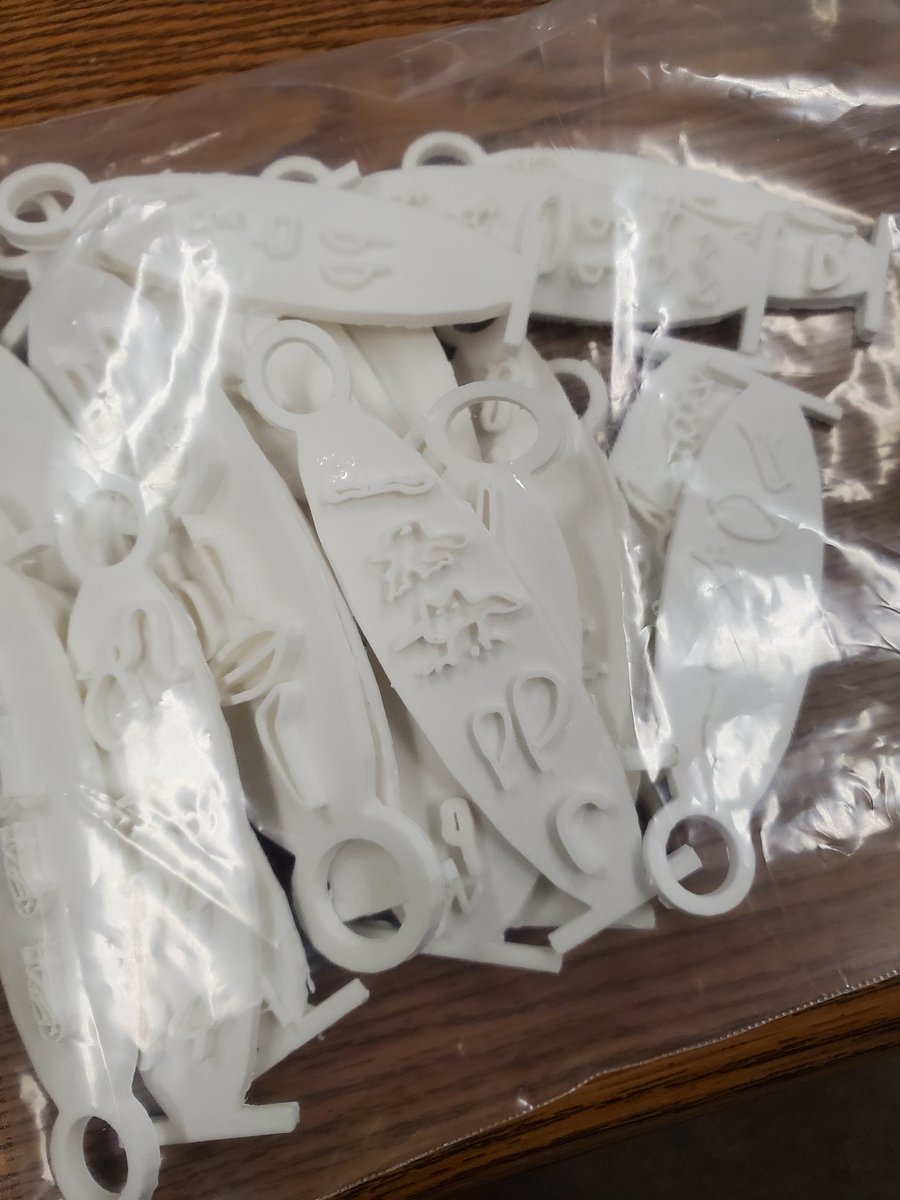 After learning about ancient Egyptian contributions, students <a href="/LCPSLegacy/">Legacy Elementary</a> designed 3d printed hieroglyphics keychains and included their name written in hieroglyphics <a href="/LCPSEdTech/">LCPSEdTech</a> <a href="/Ultimaker/">UltiMaker</a> <a href="/tinkercad/">Tinkercad</a>