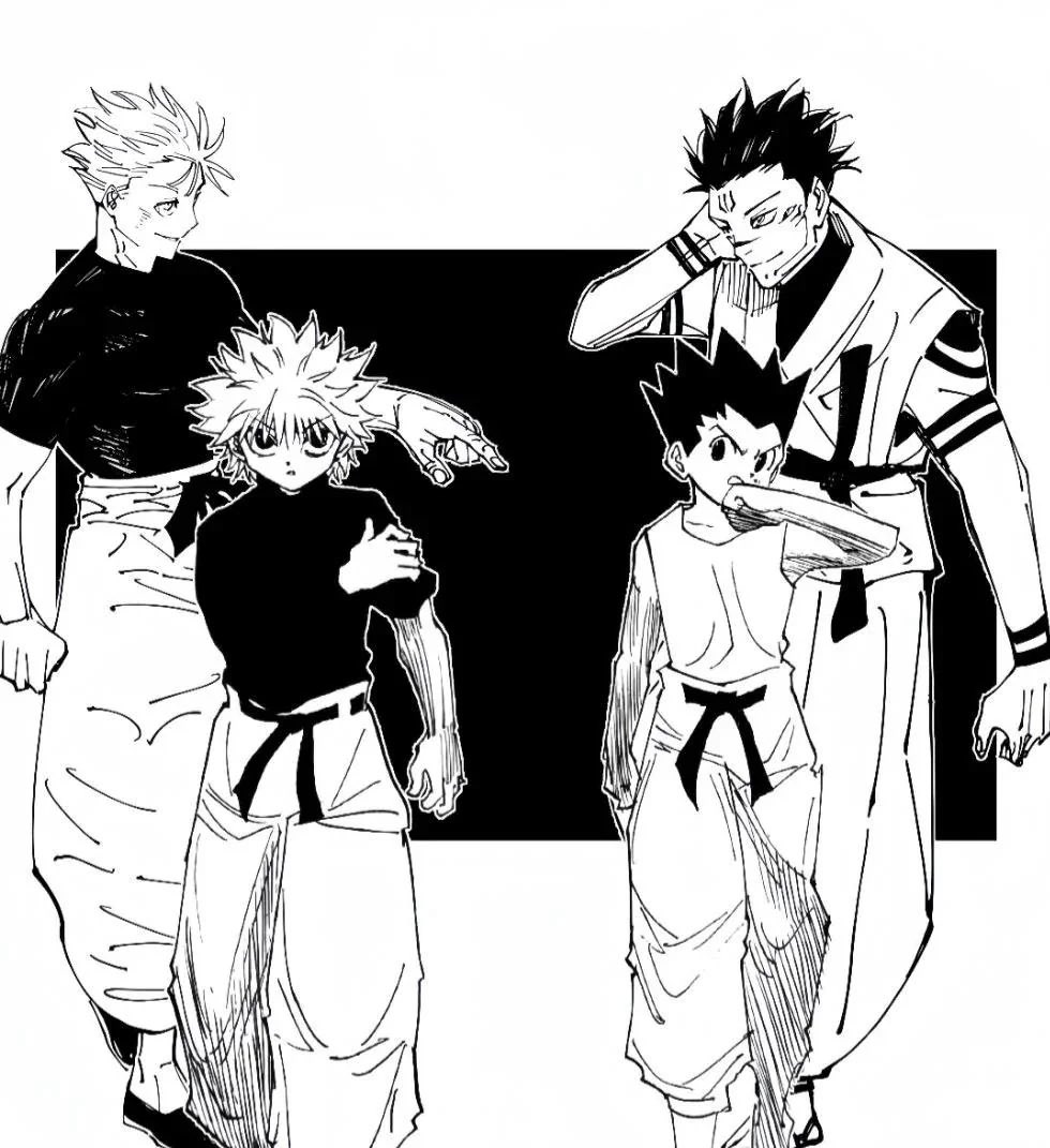 AnimeePost's tweet photo. Jujutsu Kaisen X Hunter x Hunter https://t.co/FzZdk4lbHr