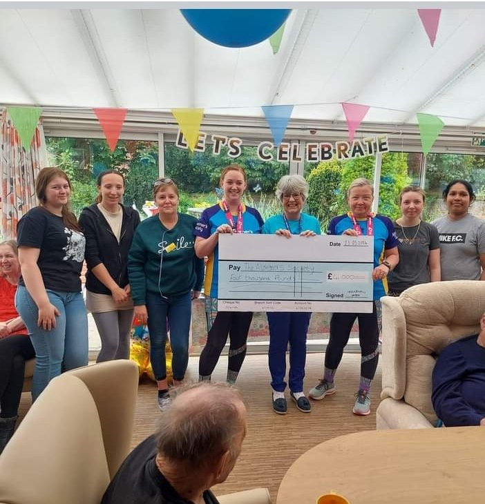 Many, congratulations to Mandy and Chloe, from Belvoir House, Brundall who raised 4k for the AS by running the London marathon.
<a href="/BBCNorfolk/">BBC Norfolk</a> 
<a href="/alzheimerssoc/">Alzheimer's Society</a> 
<a href="/DementiaFriends/">Dementia Friends</a>
