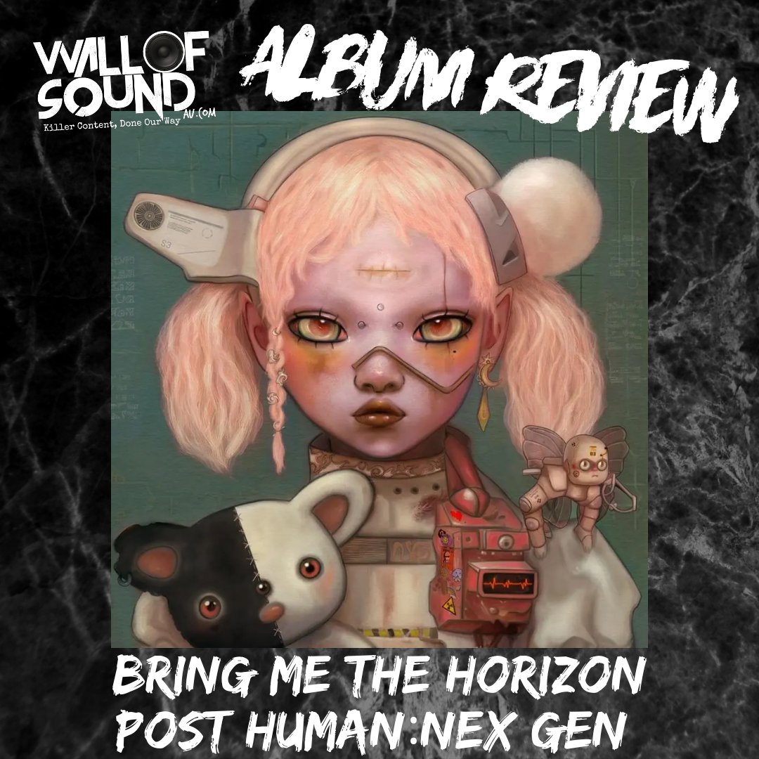 wallofsoundau's tweet photo. "POST HUMAN: NeX GEn is a quintessential BRING ME THE HORIZON experience and undoubtedly one of their most inventive and diverse records to date..."

https://t.co/cLJdshxmU8 https://t.co/2nCGe2KjbY