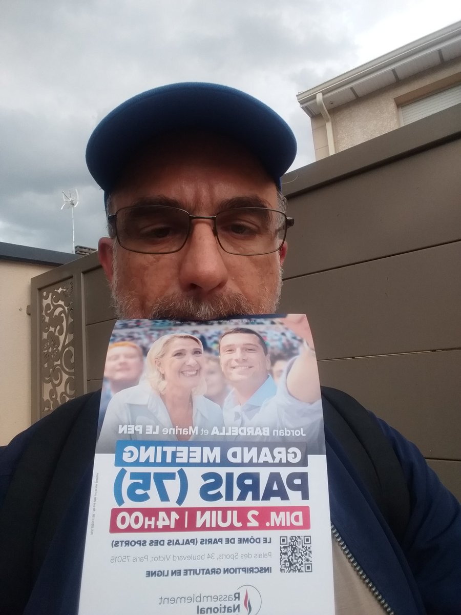 kozelko_eric's tweet image. Boitage, cette après midi,  dans le quartier parisien à Drancy  de 285 triptics:
#vivementle9juin
#votezBardella 
#laFrancerevient 
Et quelques tracts du meeting de Paris le 2 juin prochain
#tousàheninbeaumont 
#TousAParis 
#1jour1tour1vote