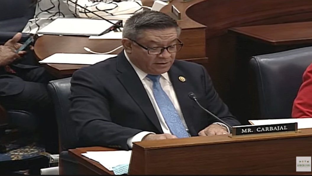 .@RepCarbajal notes there’s flaws in the #FarmBill abandoning CA, the largest ag-producing state. CA's food-insecure working families face the largest #SNAP cuts in 30 years. We can't take food from hungry families. This partisan farm bill is flawed.