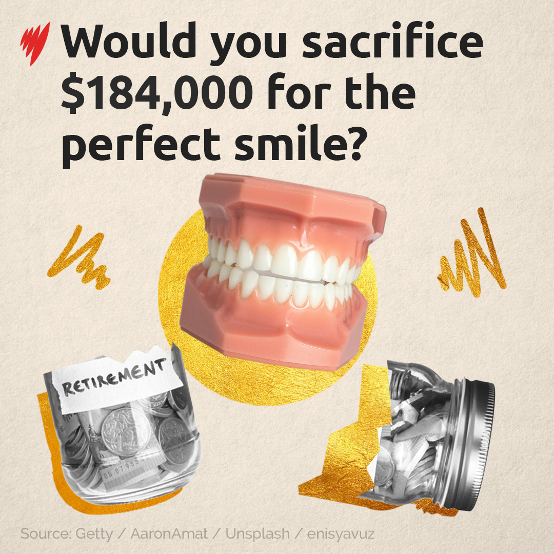 Would you dip into your super to take care of your teeth? Some Australians are being encouraged to but some experts say doing so could cost you more than $100,000 in lost super earnings. Read more: trib.al/SBTsfrq