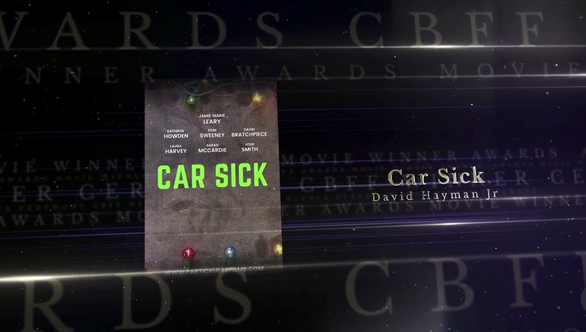 We are delighted to announce Car Sick won the ‘Celtic Short’ award at the <a href="/BAFTA/">BAFTA</a> qualifying Carmarthen Bay Film Festival tonight! Thank you to everyone who voted for us <a href="/cbffwales/">#CBFF2025</a> and a big thank you to all of our cast &amp; crew who helped make this award winning short film! ❤️🏴󠁧󠁢󠁷󠁬󠁳󠁿