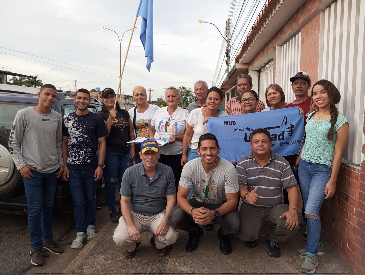 #23MAY | Visitas casa por casa en Unidad, en el sector los Guaros de la parroquia Alto de los Godos. Es tarea de todos lograr el cambio en Venezuela, Votemos en la MUD UNIDAD ¡Edmundo González Presidente!