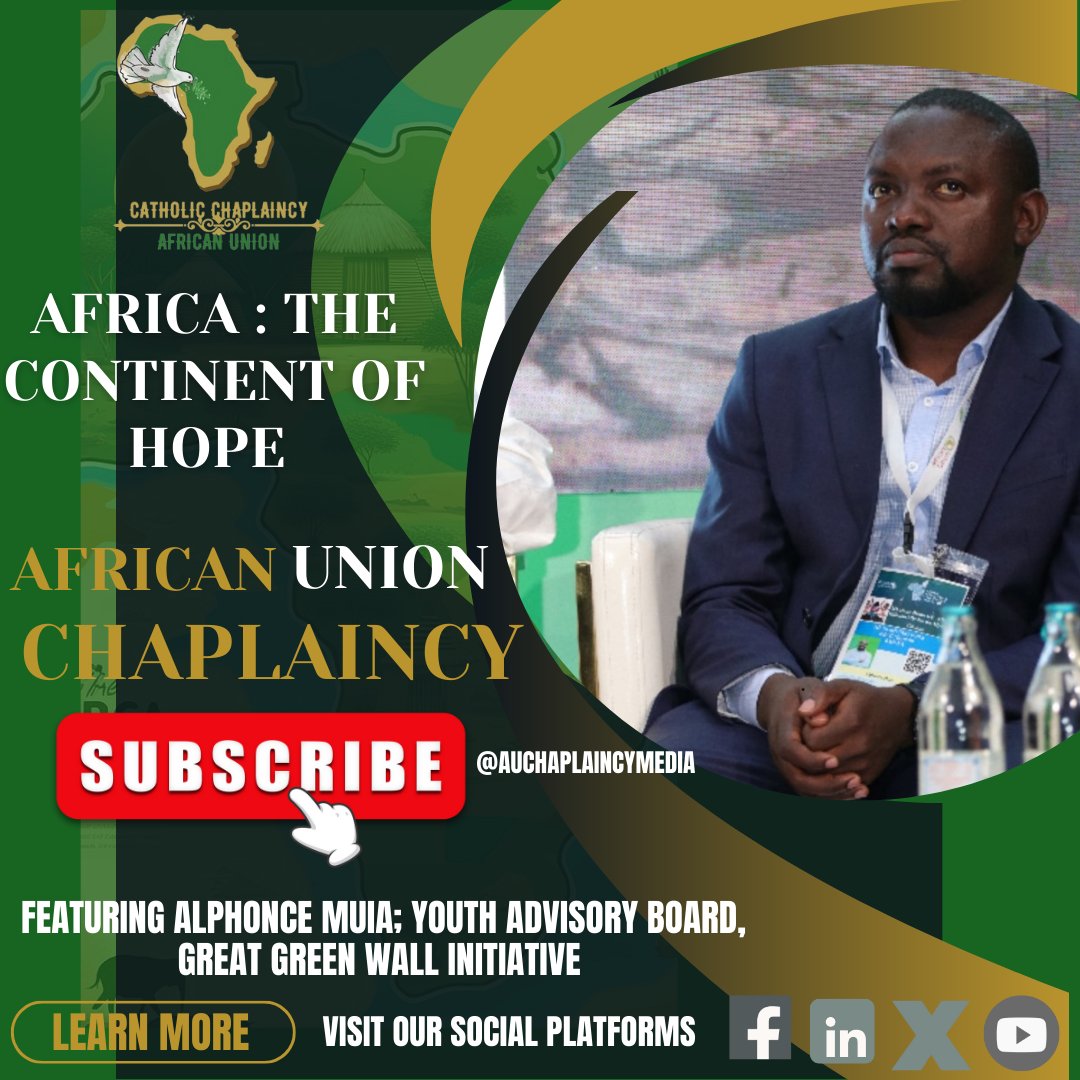 Enjoy our new programme 'Africa: The Continent of Hope'. This episode features Alphonce Muia, the lead , Youth Advisory Board for the Great Green Wall Initiative by the @AfricanUnion @tangem2009 @MuiaAlphonce @UNEP @UK_AfricanUnion @CatholicRelief youtu.be/9jzUUuCEfrA?si…
