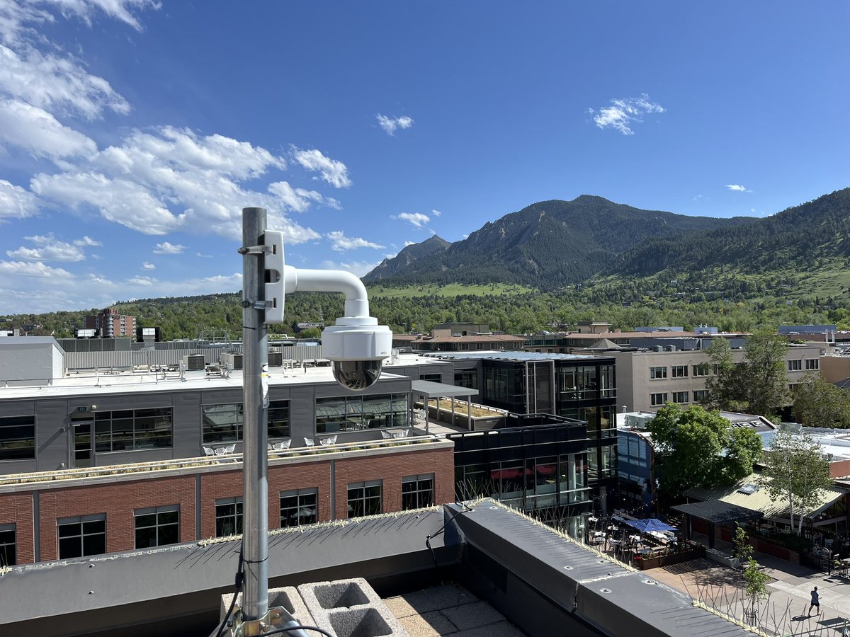 New Boulder cam is installed!  Still need to work through the networking and setup.   #newcamday