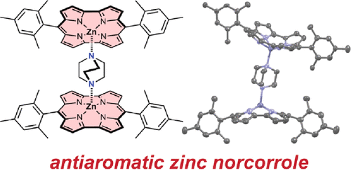 bhkenlo's tweet photo. Probing the Antiaromaticity and Coordination Chemistry of Bowl-Shaped Zinc(II) Norcorrole | Inorganic Chemistry https://t.co/O58dCp2KLL Peeks and co-workers @InorgChem #zinc #norcorrole #bowl #antiaromaticity #DABCO #ring_current https://t.co/cho0ymaiQE