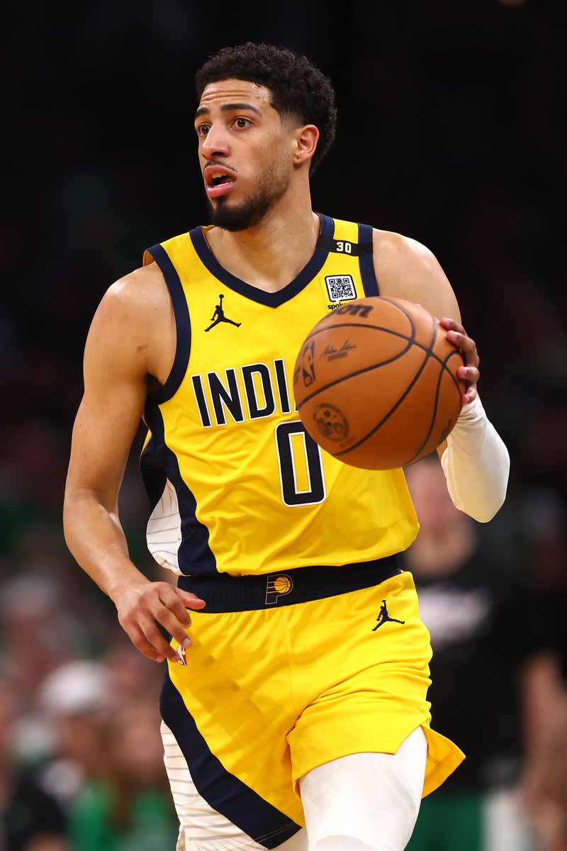 Tyrese Haliburton will miss the remainder of Game 2 with left leg soreness