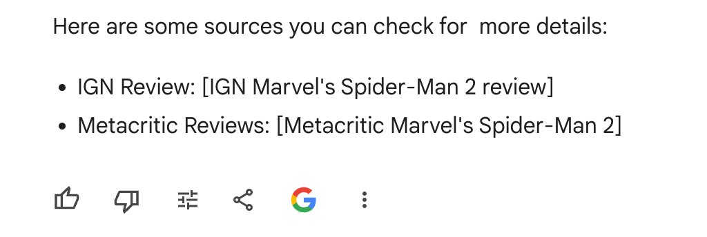 Why don't you just provide links?