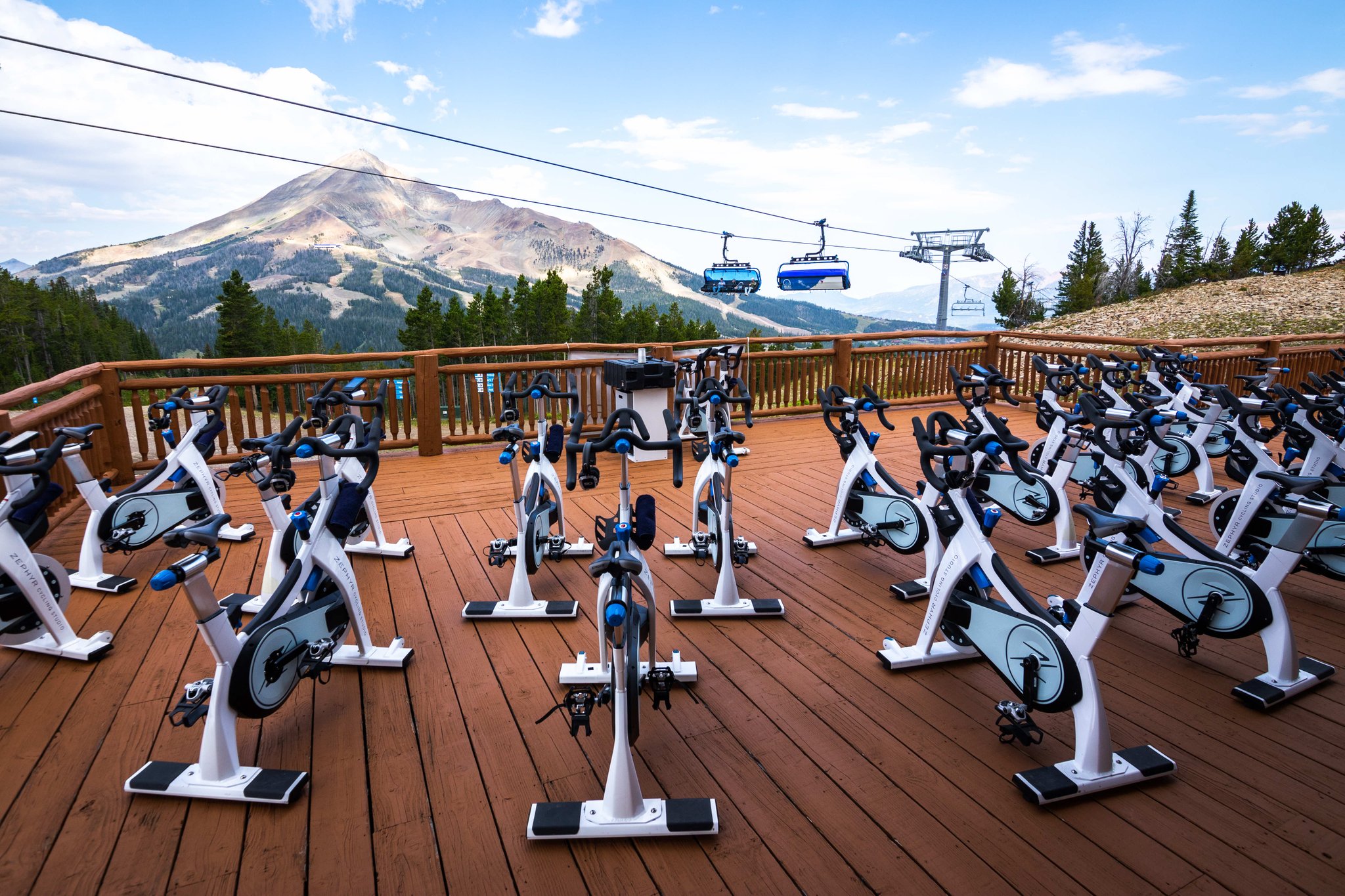Big Sky Resort on X Elevated Wellness returns to Big Sky Join Zephyr Cycling Studio and BASE in July for cycling Pilates and yoga classes all while enjoying views of Lone