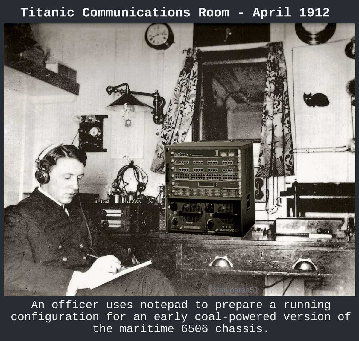 Tracking the Cisco 6500 through history. It will never let go...