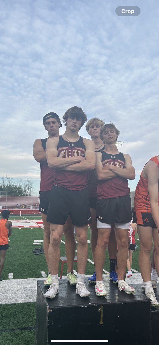 Maple Grove Track (@maplegrovetrack) on Twitter photo ๐จ Conference Champions Alert ๐จ
Congratulations to Keynan, Jack, Oli and Logan on their ๐ฅ finish in 4x400m relay at the NWSC Championship Meet with a winning time of 3:23.86!!! ๐๐ฅ๐ <a href="/MGActivities/">Crimson Activities</a> ๐จ Conference Champions Alert ๐จ
Congratulations to Keynan, Jack, Oli and Logan on their ๐ฅ finish in 4x400m relay at the NWSC Championship Meet with a winning time of 3:23.86!!! ๐๐ฅ๐ <a href="/MGActivities/">Crimson Activities</a>