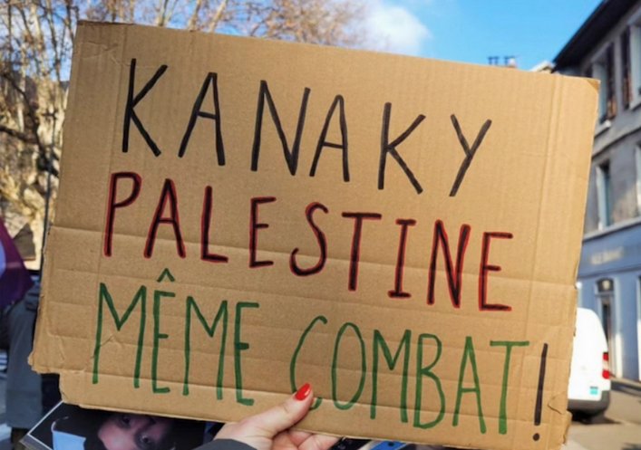 Kanaky and Palestine . . . “the same struggle” against settler colonialism